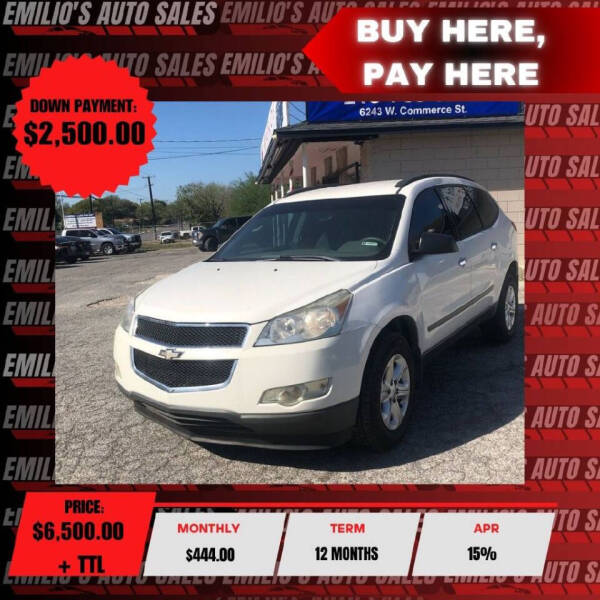 2012 Chevrolet Traverse for sale at Emilios Auto Sales in San Antonio TX