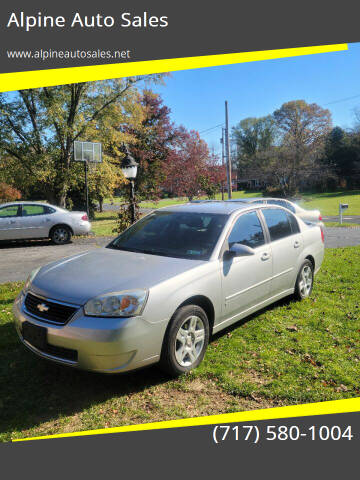 2007 Chevrolet Malibu for sale at Alpine Auto Sales in Carlisle PA