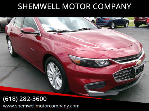 2018 Chevrolet Malibu for sale at SHEMWELL MOTOR COMPANY in Red Bud IL