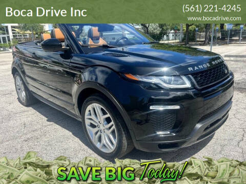 2017 Land Rover Range Rover Evoque Convertible for sale at Boca Drive Inc in Oakland Park FL