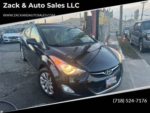 2012 Hyundai Elantra for sale at Zack & Auto Sales LLC in Staten Island NY