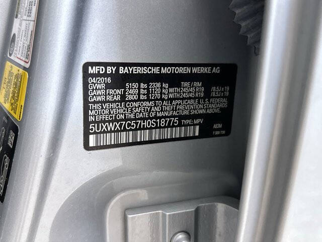 2017 BMW X3 xDrive35i