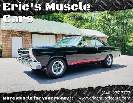 1966 Ford Fairlane for sale at Eric's Muscle Cars in Clarksburg MD