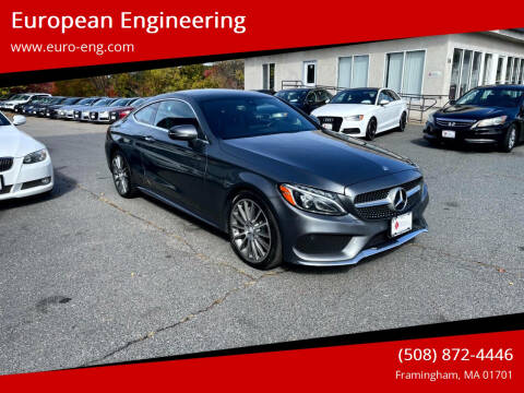 2017 Mercedes-Benz C-Class for sale at European Engineering in Framingham MA