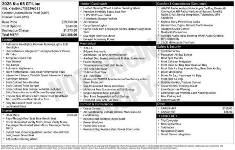 2025 Kia K5