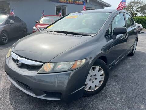 2010 Honda Civic for sale at Auto Loans and Credit in Hollywood FL