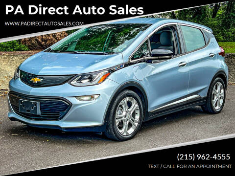 2018 Chevrolet Bolt EV for sale at PA Direct Auto Sales in Levittown PA