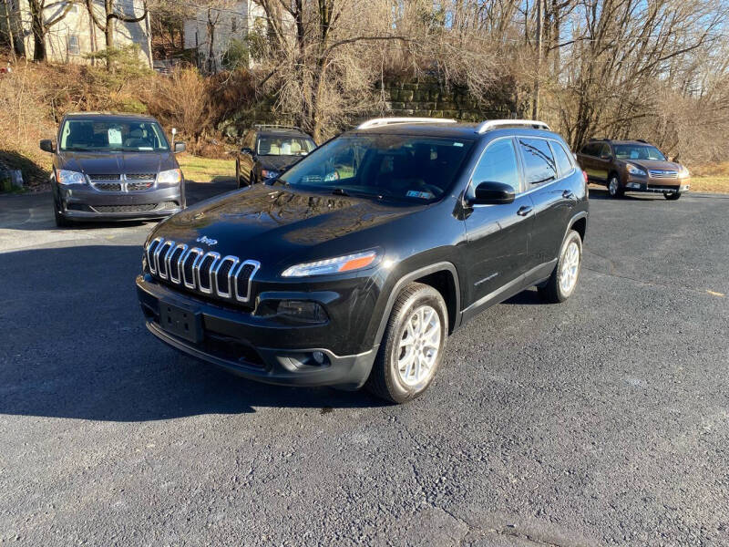 2018 Jeep Cherokee for sale at Ryan Brothers Auto Sales Inc in Pottsville PA