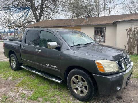 2007 Nissan Titan for sale at THOM'S MOTORS in Houston TX
