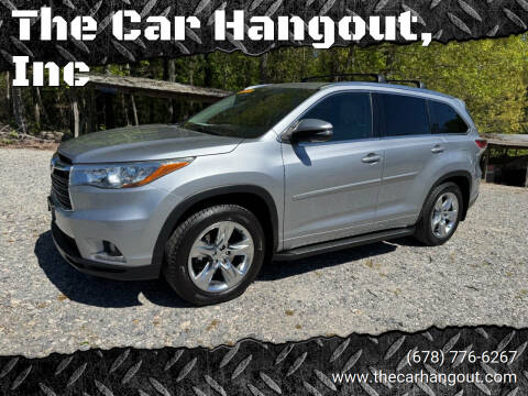 2015 Toyota Highlander for sale at The Car Hangout, Inc in Cleveland GA