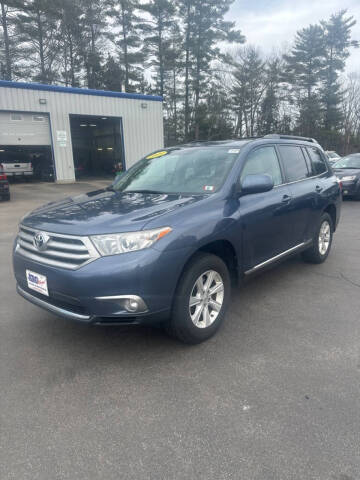 2013 Toyota Highlander for sale at KRG Motorsport in Goffstown NH