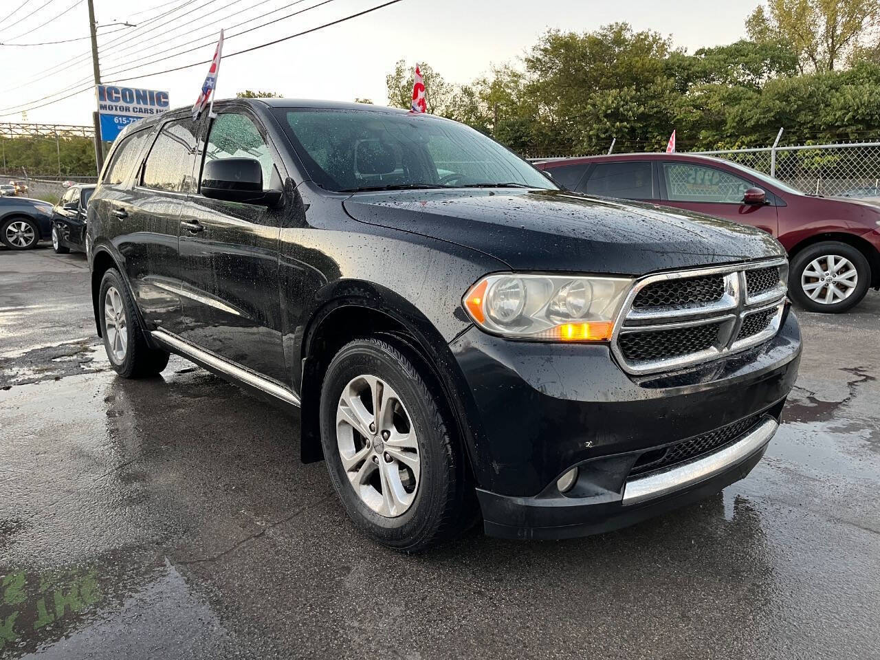 Black 2013 Dodge Durango SXT AWD SXT 4dr SUV 2