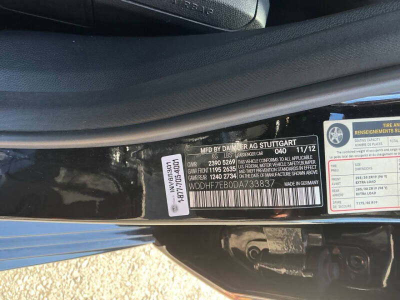 2013 Mercedes-Benz E-Class E 63 AMG