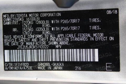 2019 Toyota 4Runner SR5