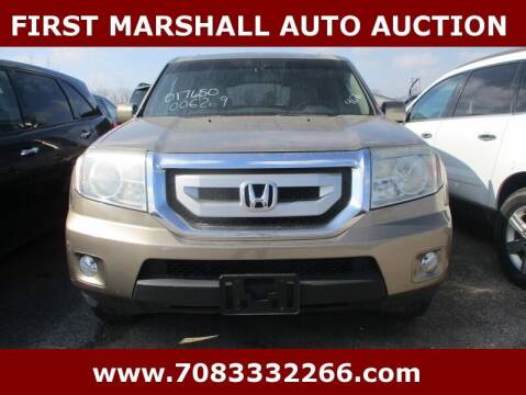 2010 Honda Pilot for sale at First Marshall Auto Auction in Harvey IL