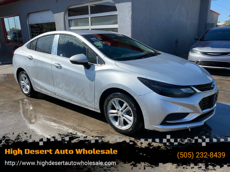 2018 Chevrolet Cruze for sale at High Desert Auto Wholesale in Albuquerque NM