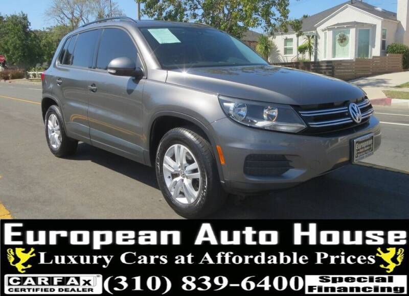 2016 Volkswagen Tiguan for sale at European Auto House in Los Angeles CA
