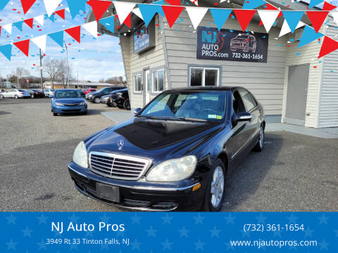 2003 Mercedes-Benz S-Class for sale at NJ Auto Pros in Tinton Falls NJ
