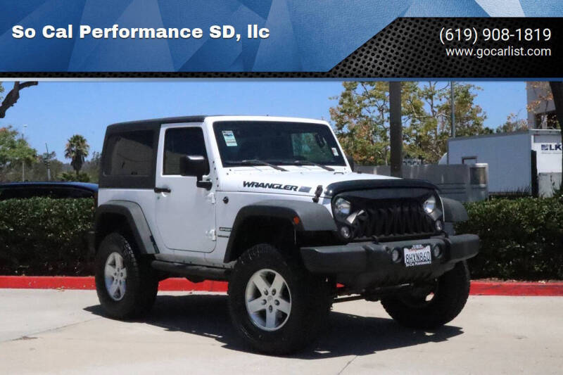 2016 Jeep Wrangler Sport