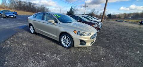 2019 Ford Fusion Hybrid for sale at ALL WHEELS DRIVEN in Wellsboro PA