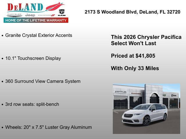 2026 Chrysler Pacifica Select