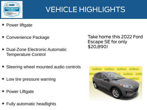 2022 Ford Escape SE