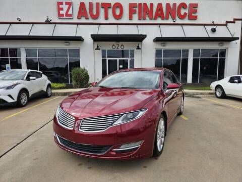 2016 Lincoln MKZ for sale at EZ Auto Finance in Houston TX