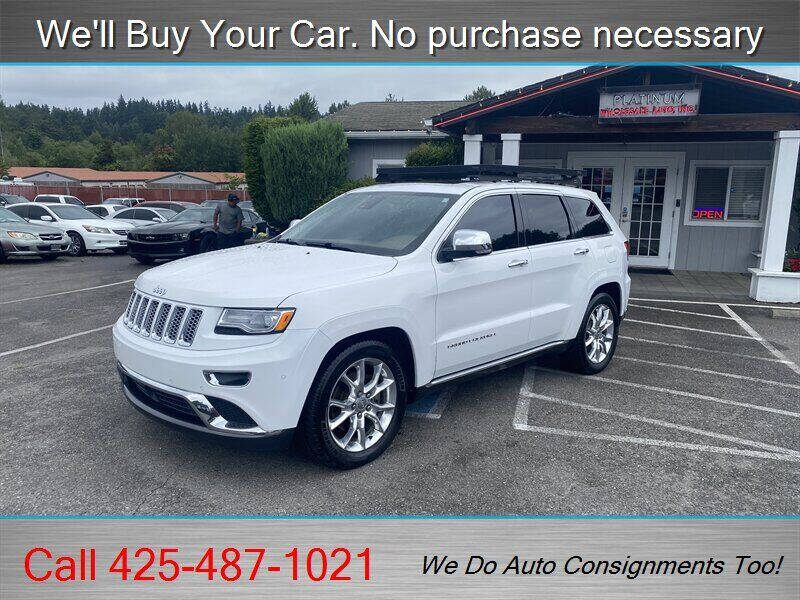 2015 Jeep Grand Cherokee for sale in Woodinville, WA
