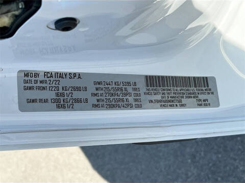 2022 RAM ProMaster City