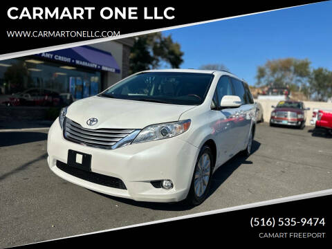 2013 Toyota Sienna for sale at CARMART ONE LLC in Freeport NY