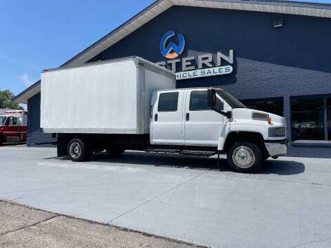 2007 Chevrolet C4500 Crew Cab Box Van for sale at Western Specialty Vehicle Sales in Braidwood IL