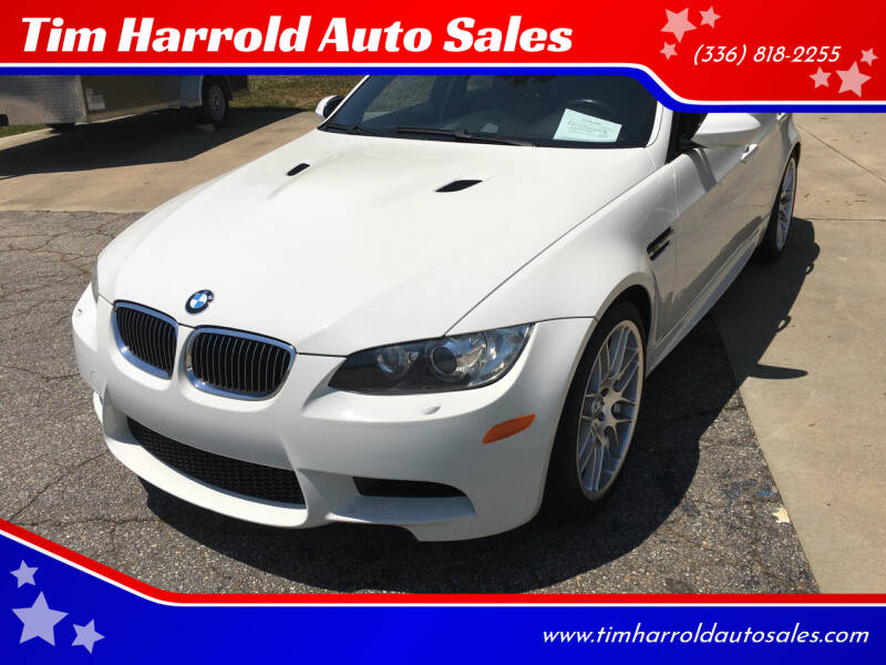2008 BMW M3 for sale at Tim Harrold Auto Sales in Wilkesboro NC