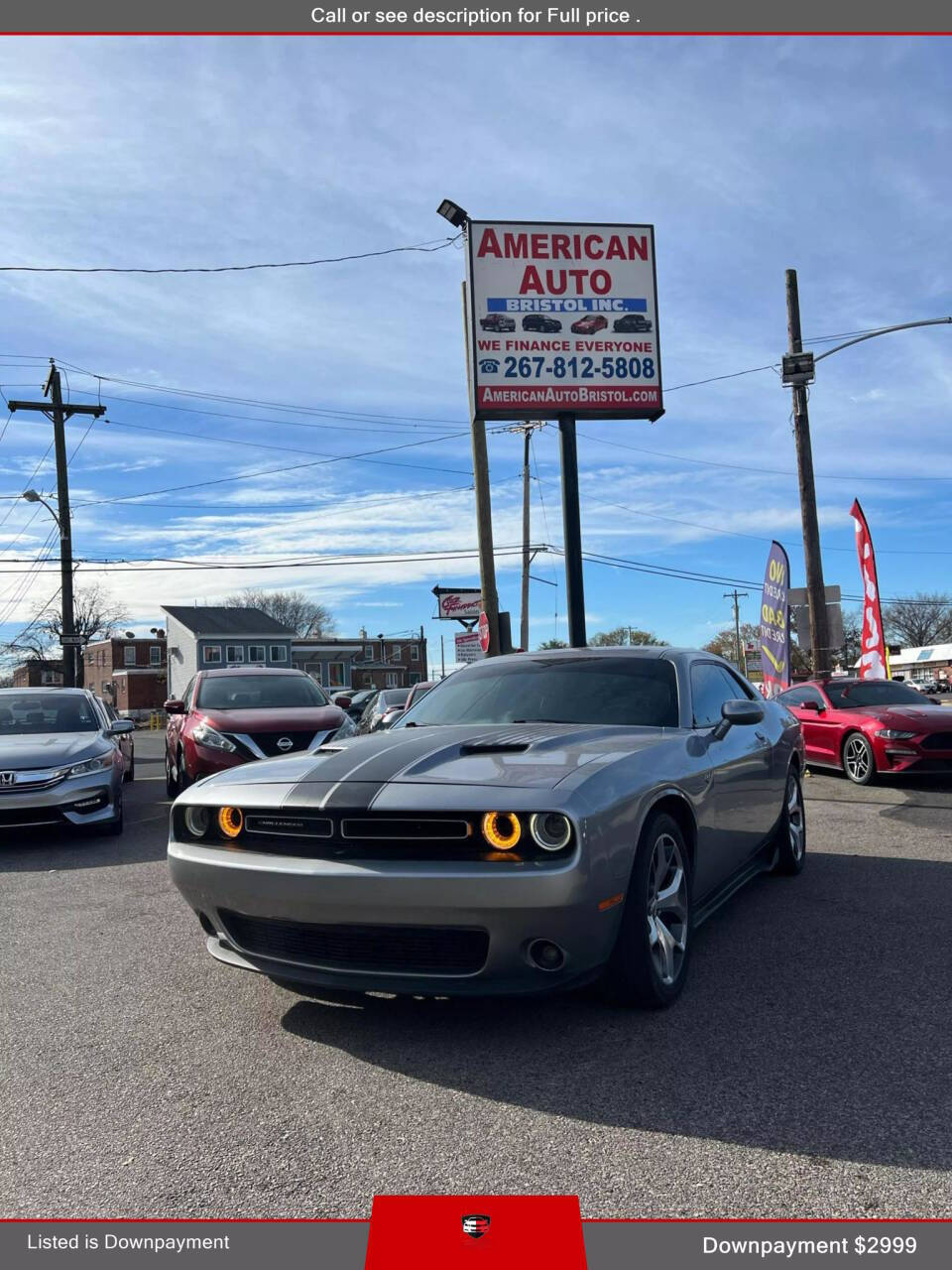 2016 Dodge Challenger for sale at American Auto Bristol Inc in Bristol, PA