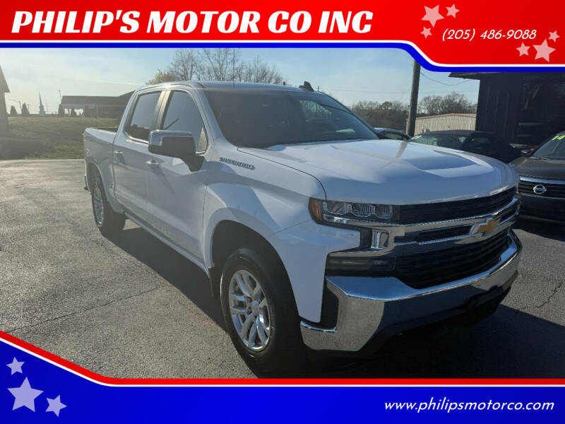 2019 Chevrolet Silverado 1500 for sale at PHILIP'S MOTOR CO INC in Haleyville AL