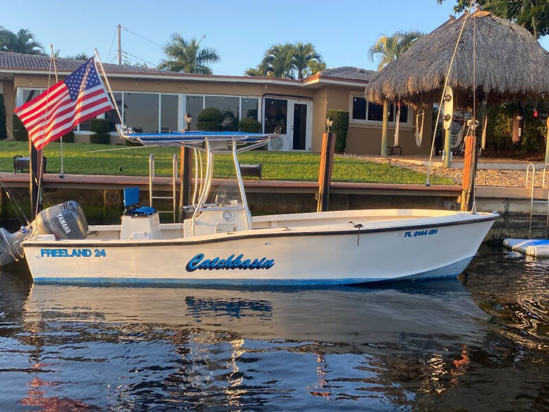 1991 Freeland Open fisherman for sale at BIG BOY DIESELS in Fort Lauderdale FL