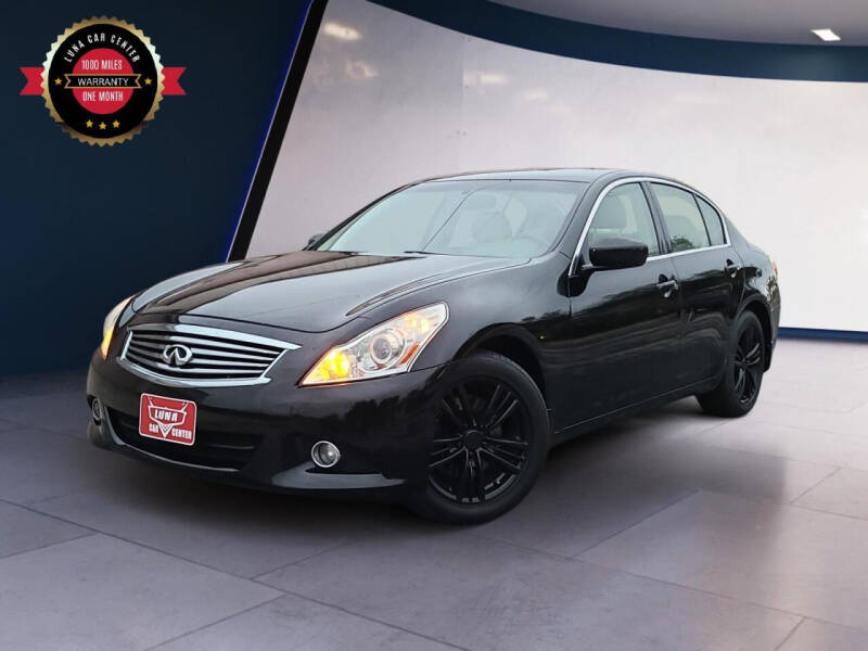 2011 Infiniti G37 Sedan for sale at LUNA CAR CENTER in San Antonio TX