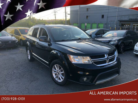 2017 Dodge Journey for sale at All American Imports in Alexandria VA