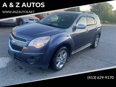 2013 Chevrolet Equinox for sale at A & Z AUTOS in Westfield MA