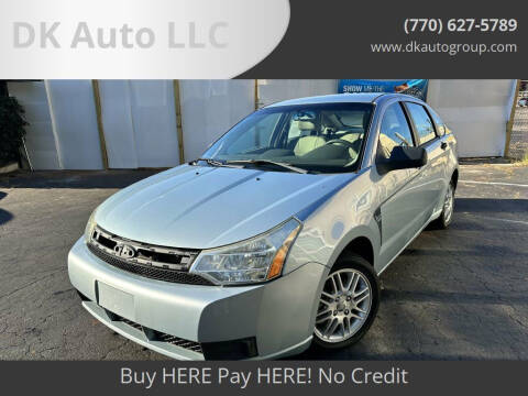 2008 Ford Focus for sale at DK Auto LLC in Stone Mountain GA