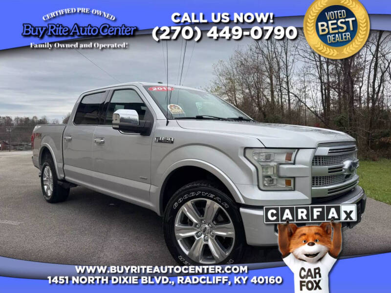 2015 Ford F-150 for sale at Buy Rite Auto Center in Radcliff KY