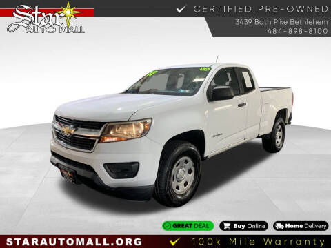 2017 Chevrolet Colorado for sale at STAR AUTO MALL 512 in Bethlehem PA