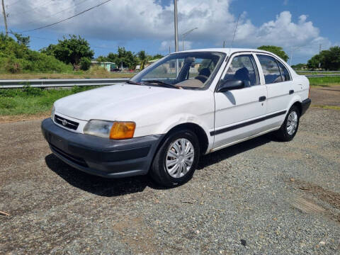 1995 Toyota Tercel for sale at Cruzan Car Sales in Frederiksted VI