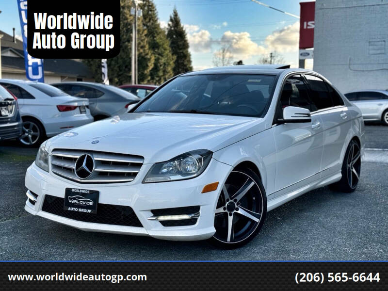 2013 Mercedes-Benz C-Class for sale at Worldwide Auto Group in Auburn WA