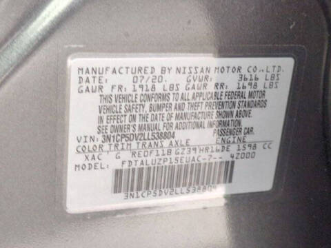 2020 Nissan Kicks SR