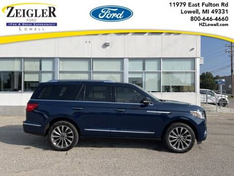 2020 Lincoln Navigator for sale at Zeigler Ford of Plainwell- Jeff Bishop - Zeigler Ford of Lowell in Lowell MI