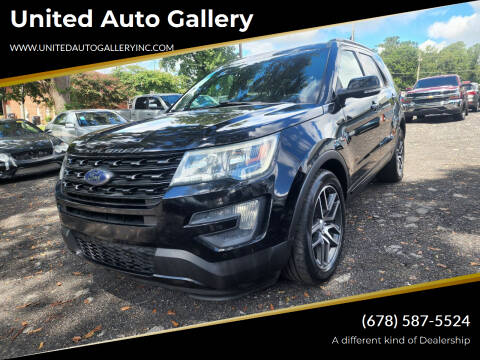 2016 Ford Explorer for sale at United Auto Gallery in Lilburn GA