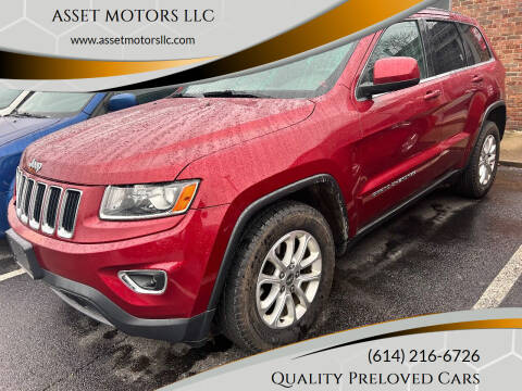 2014 Jeep Grand Cherokee for sale at ASSET MOTORS LLC in Westerville OH