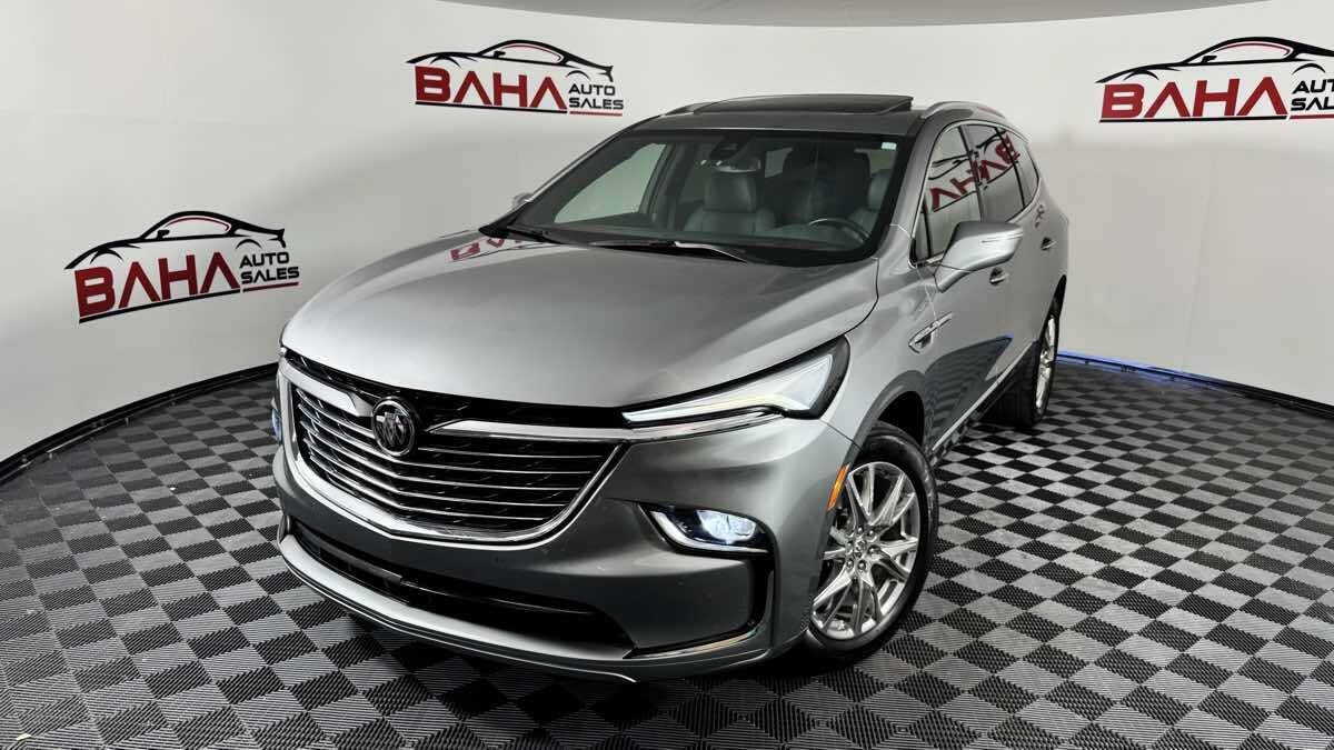Gray 2023 Buick Enclave Essence 4x4 Essence 4dr Crossover 2