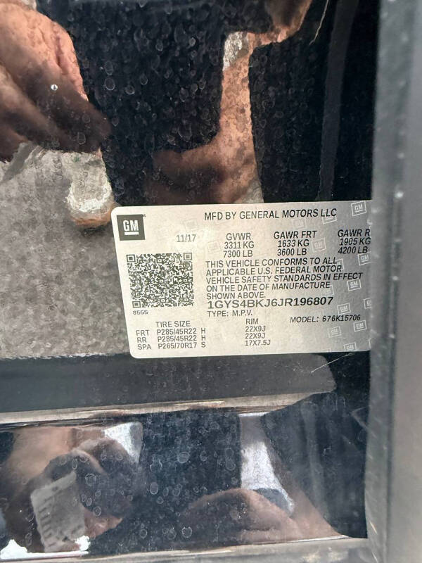 2018 Cadillac Escalade Luxury