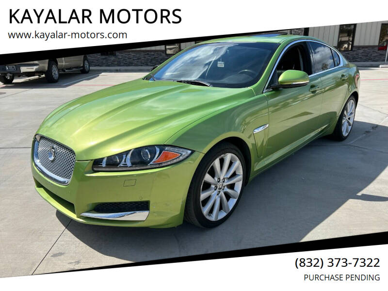 2013 Jaguar XF for sale at KAYALAR MOTORS in Houston TX